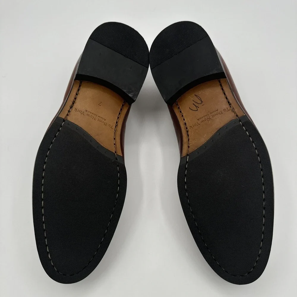 To‎ Boot New York Wakefield Penny Loafer Men's Size 7 Brown Cucio Leather